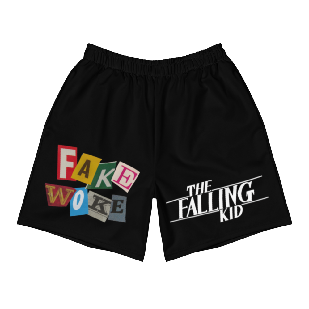 Fake Woke Athletic Long Shorts