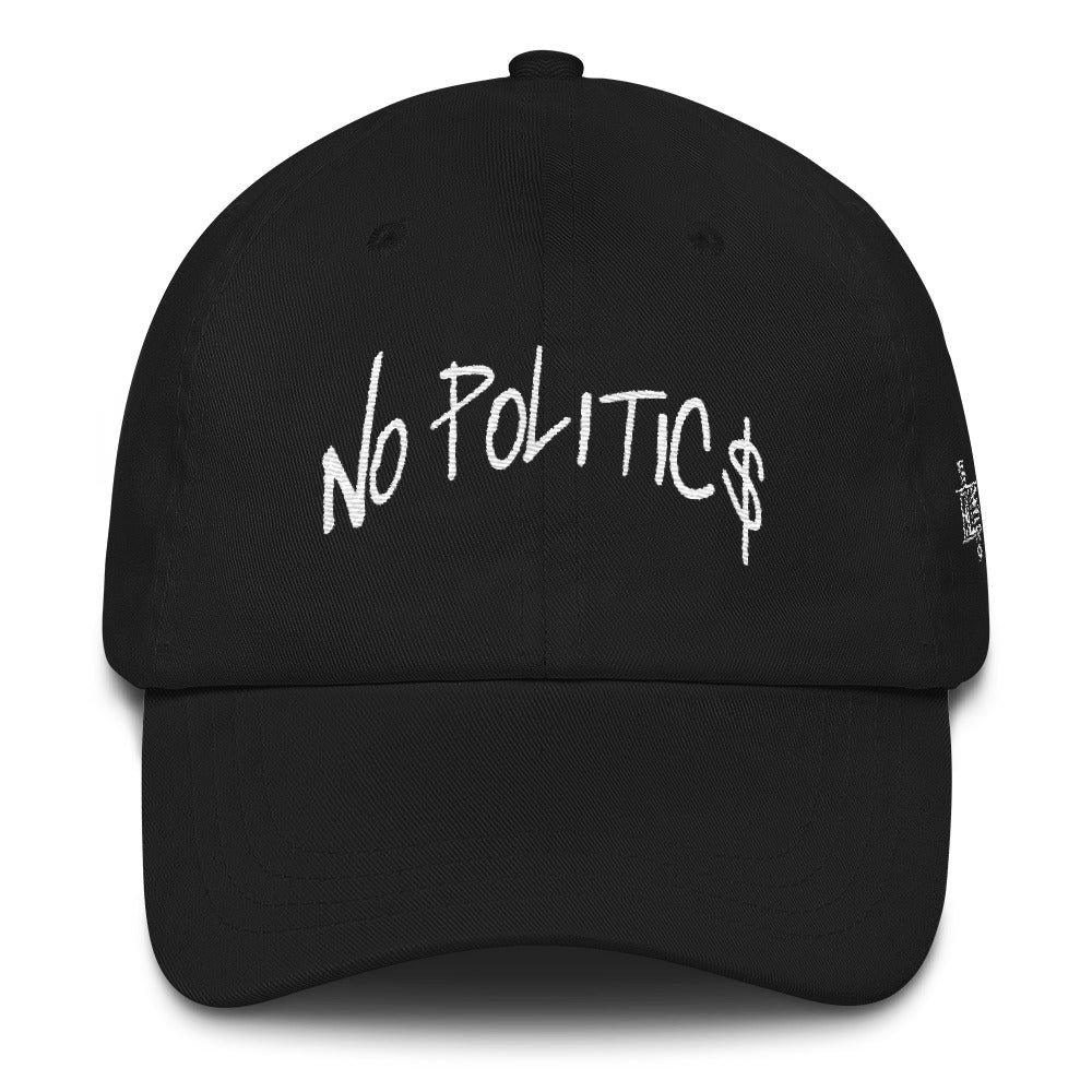 No Politic$ Dad hat