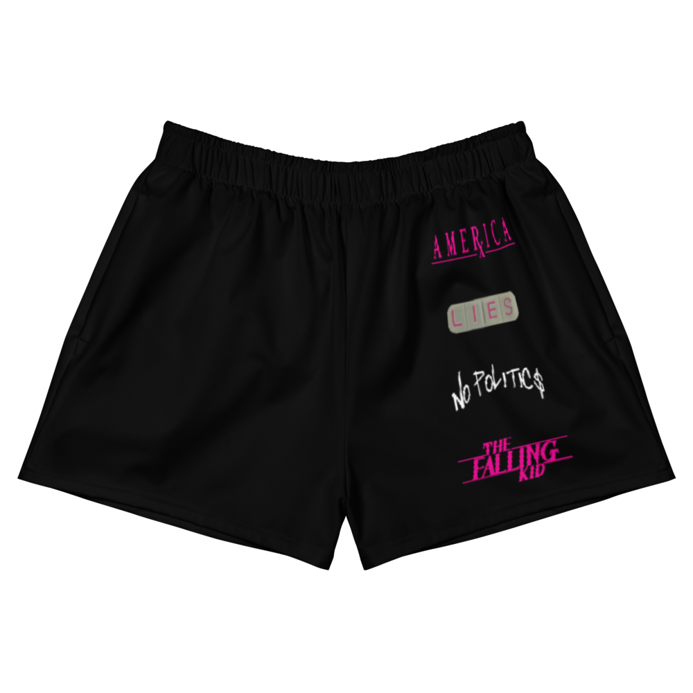 No Politic$ Women's Athletic Short Shorts