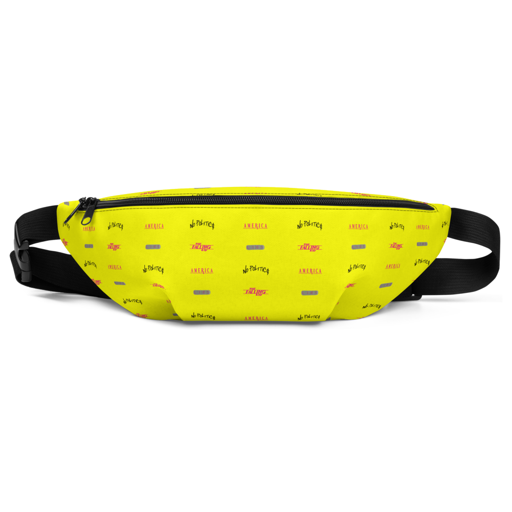 No Politic$ Yellow Fanny Pack