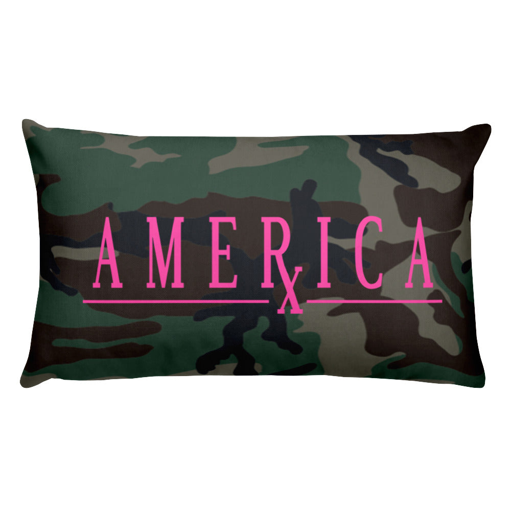 America Camo Pillow